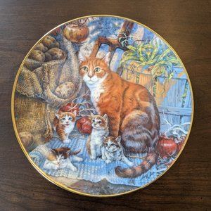 LOWELL DAVIS SURPRISE IN THE CELLAR collector plat